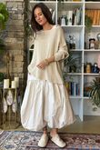 Conrad Slouch Cotton Knit Oatmeal /20 Pre order 1 week 